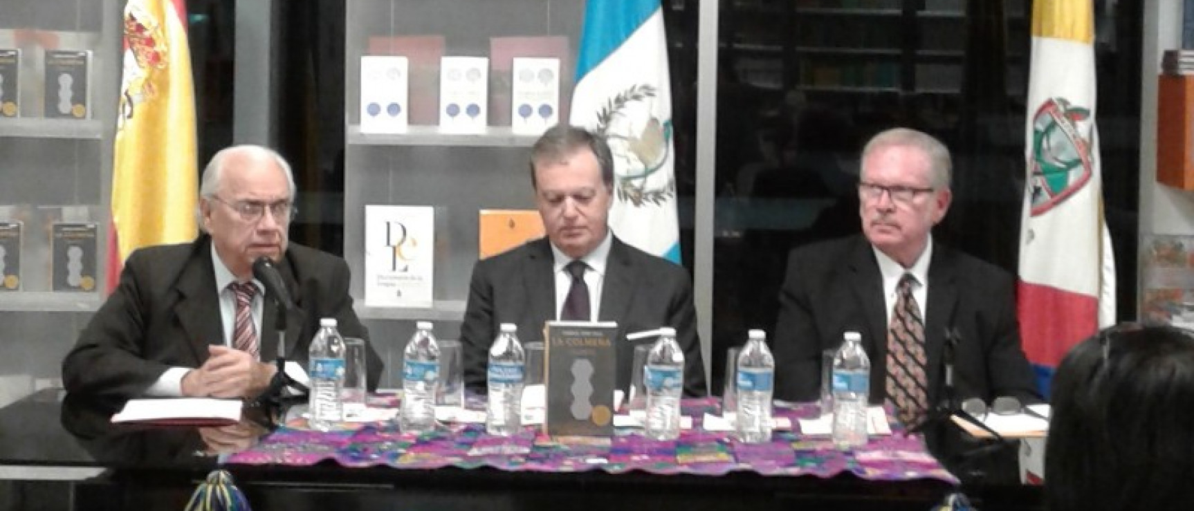 Presentación de «La colmena» en Guatemala.