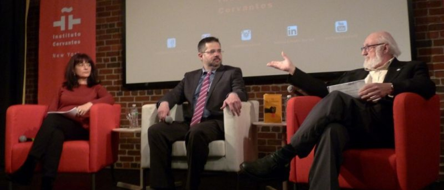 Presentación de «Yo el Supremo» en Nueva York.