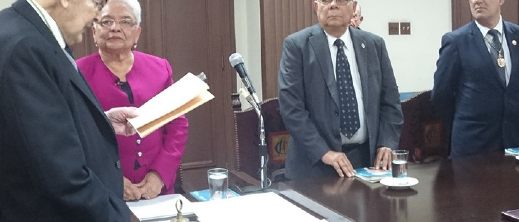 Sesión solemne en la Academia Colombiana de la Lengua. Foto: Universidad de la Sabana.