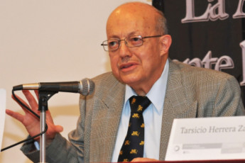 Tarsicio Herrera Zapién, miembro de número de la Academia Mexicana de la Lengua. Foto: Secretaría de Cultura.