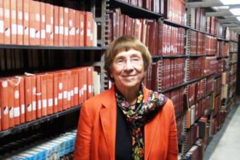 Georgette Magassy Dorn, miembro de número de la Academia Norteamericana de la Lengua Española. Foto: EFE.