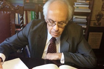 Olympo Morales, miembro de número de la Academia Colombiana de la Lengua. Foto: RCNradio