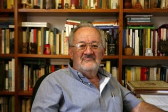 Leonardo Azparren, miembro de número de la Academia Venezolana de la lengua. Foto:El_Universal.