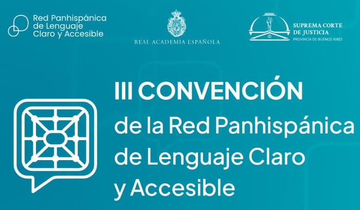 III Convención de la Red Panhispánica de Lenguaje Claro y Accesible de La Plata_logo