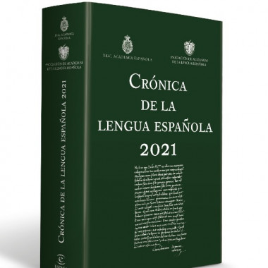 «Crónica de la lengua española 2021» (foto: RAE)