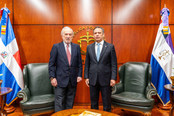 Reunión con el presidente de la Suprema Corte de Justicia