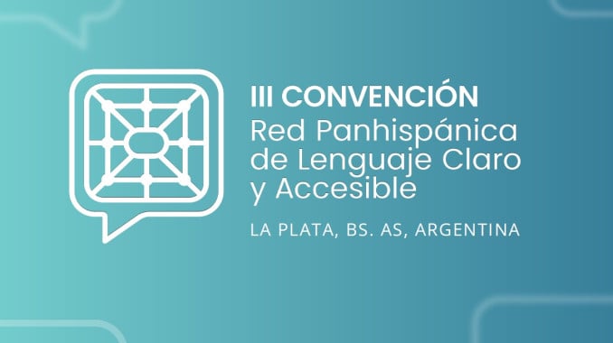 III Convención de la Red Panhispánica de Lenguaje Claro y Accesible de La Plata_logo