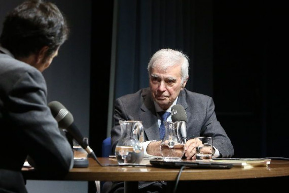 El arquitecto Antonio Fernández de Alba, en las Memorias de la Fundación March. Foto: Carmen Botán.