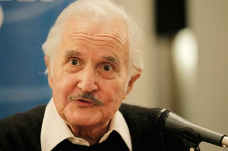 El escritor mexicano Carlos Fuentes