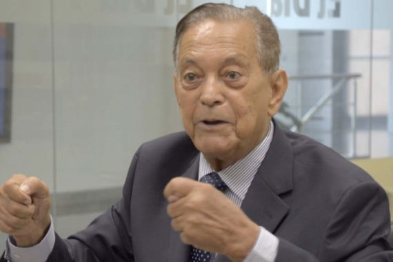 Franklin Domínguez, miembro de la Academia Dominicana de la Lengua. Foto: El Día.