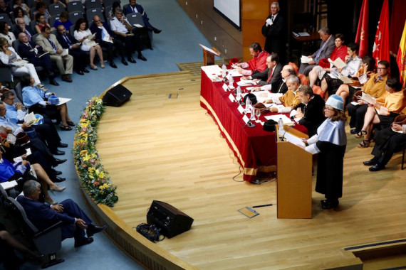 Aurora Egido, doctora «honoris causa» por la Universidad Carlos III.