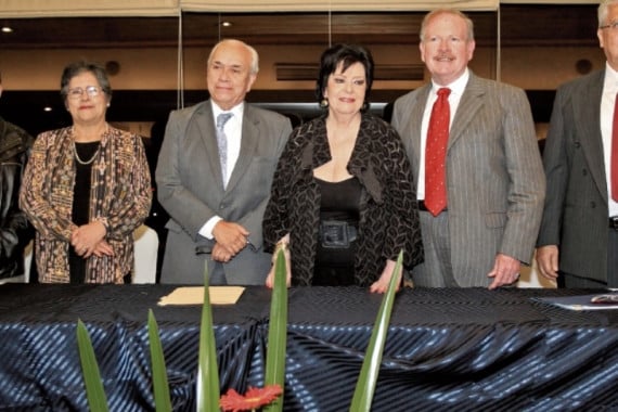 María del Rosario Molina ingresa en la Academia Guatemalteca de la Lengua. Foto: Prensa Libre.