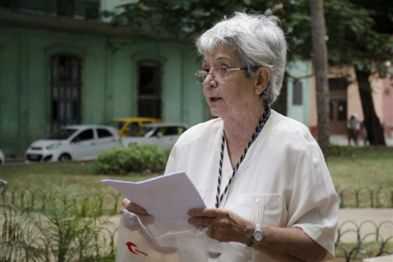 Mirta Yáñez, miembro de la Academia Cubana de la Lengua (foto: Habana Radio)