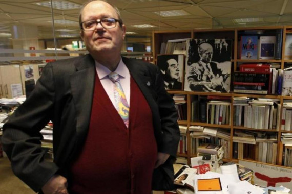 Pere Gimferrer, Premio Internacional de Poesía Ciudad de Granada Federico García Lorca. Foto: El Mundo.