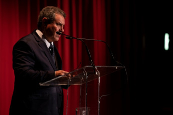 Francisco Javier Pérez, secretario general de la RAE, durante el XVI Congreso de la ASALE.