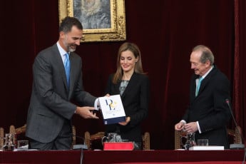 Los reyes reciben la 23.ª edición del DRAE