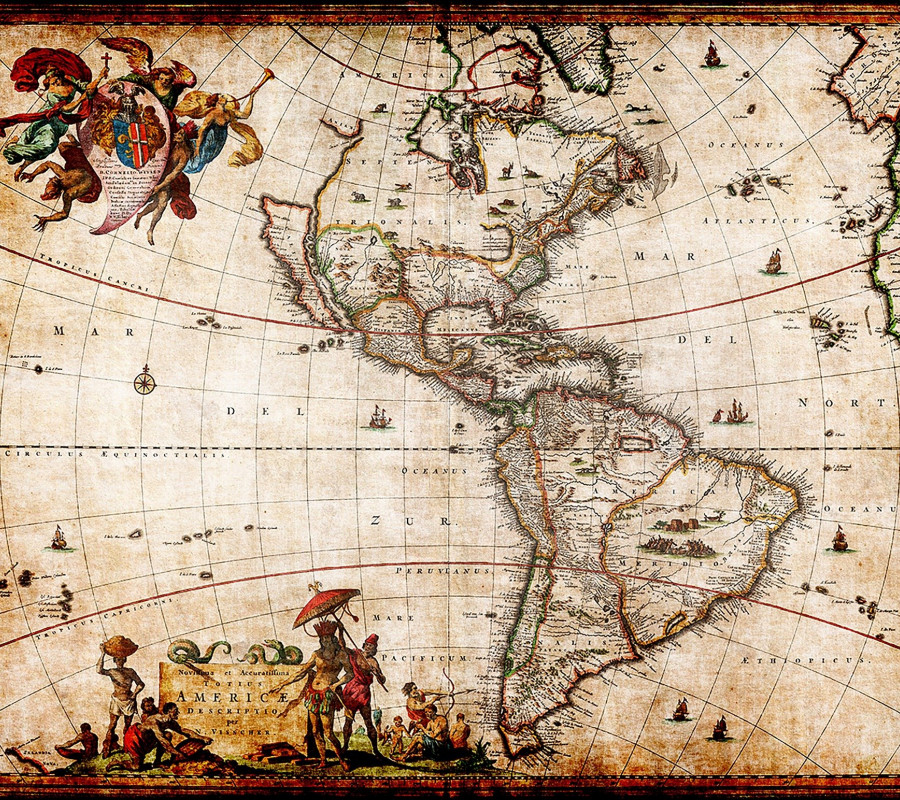Mapa de América (foto: Pixabay)