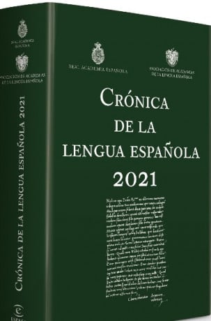 «Crónica de la lengua española 2021» (foto: RAE)