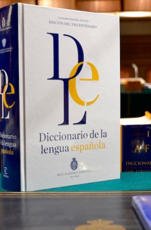 Imagen del <em>Diccionario de la lengua española</em> (foto: RAE)