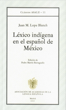 Léxico indígena en el español de México