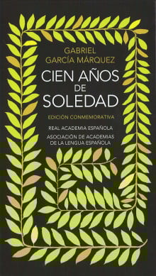 Portada de la edición conmemorativa de «Cien años de soledad», de Gabriel García Márquez, 2007