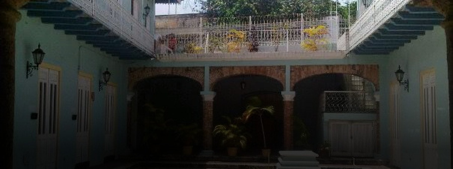 Patio de la Academia Dominicana de la Lnegua