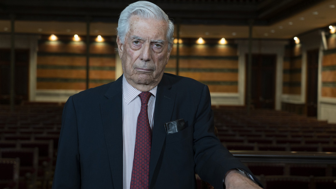 Retrato de Mario Vargas Llosa