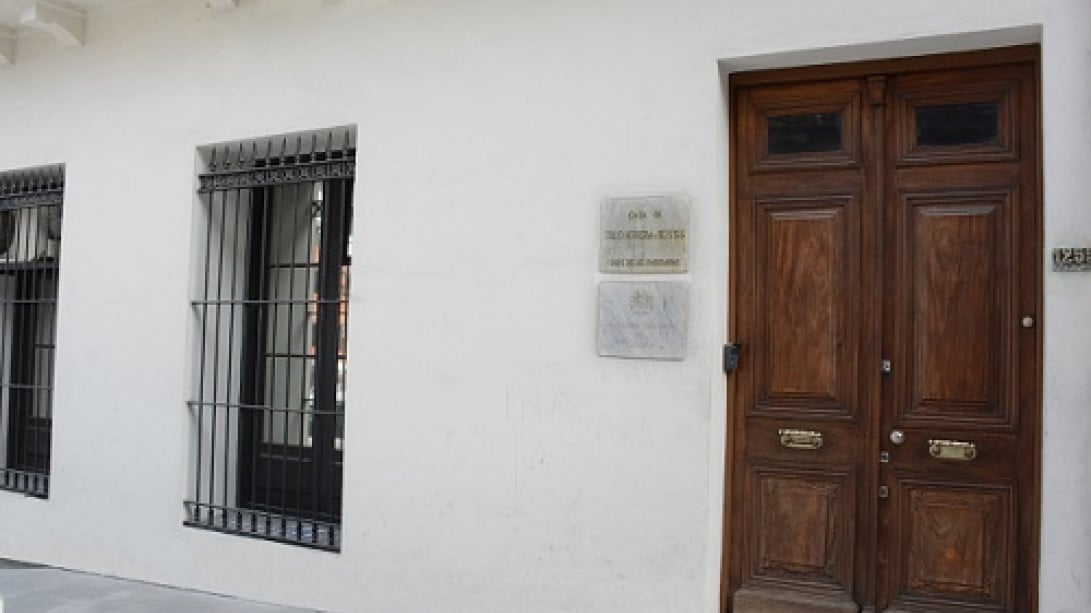 Sede de la Academia Nacional de Letras de Uruguay. 