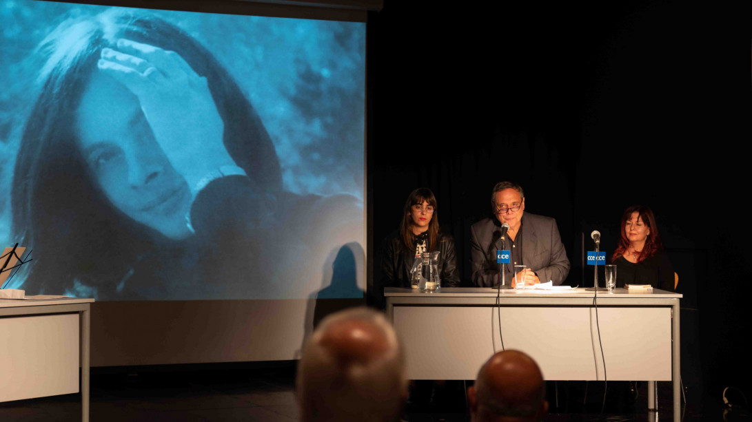 Homenaje a Cristina Peri Rossi en la Academia Nacional de las Letras de Uruguay (2022). Foto: © Centro Cultural de España de Montevideo 