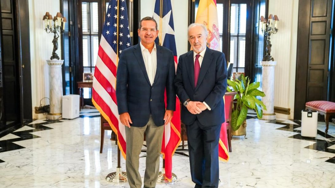 Reunión con el gobernador del Estado Libre Asociado de Puerto Rico, Pedro R. Pierluisi