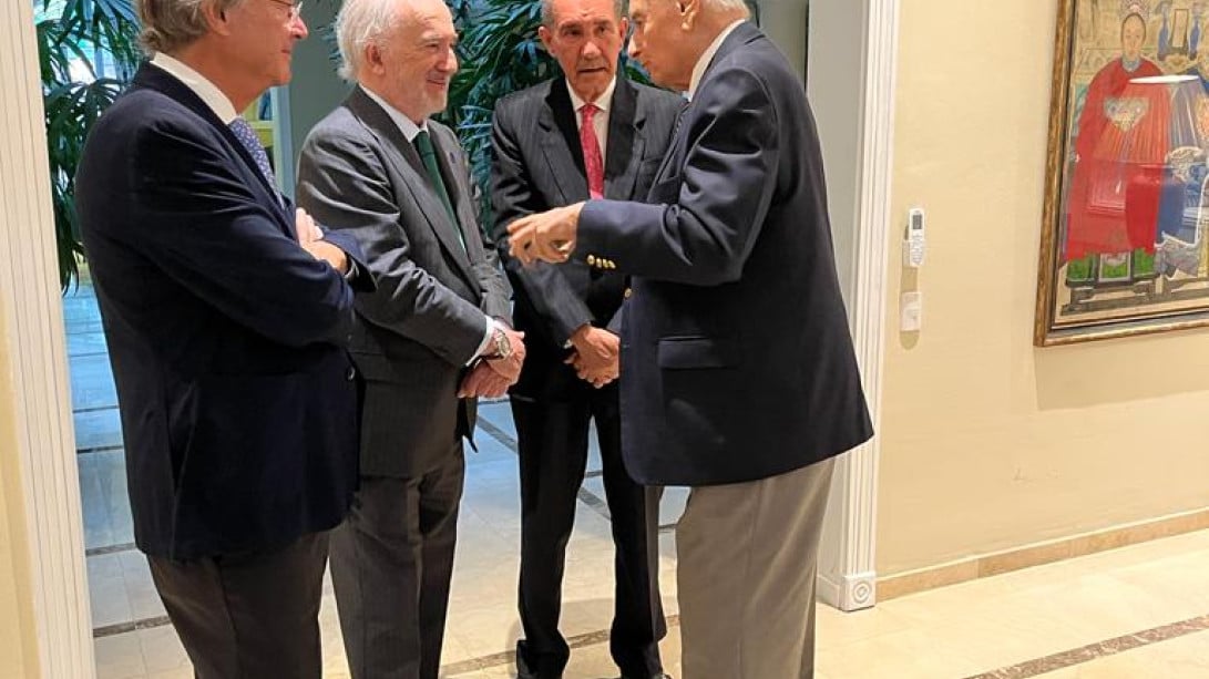 Visita institucional del presidente de la ASALE y director de la RAE a ...