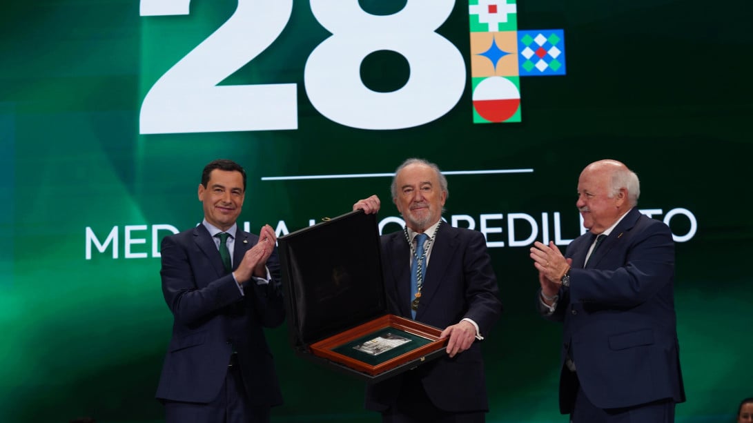 El director de la RAE, Santiago Muñoz Machado, nombrado hijo predilecto de Andalucía (foto: Junta de Andalucía)