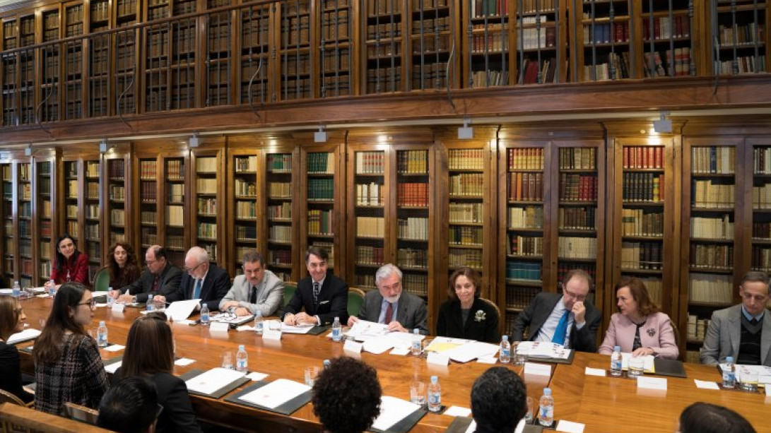 Acto de inauguración de la XVI Escuela de Lexicografía Hispánica.