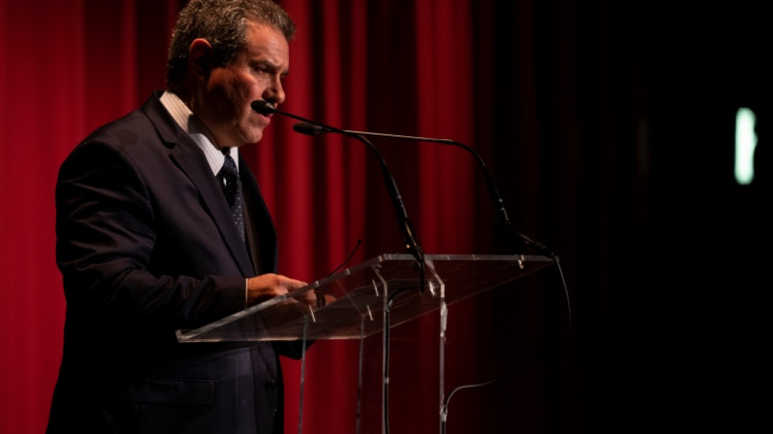 Francisco Javier Pérez, secretario general de la RAE, durante el XVI Congreso de la ASALE.