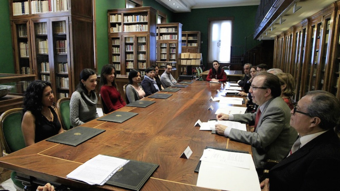 Sesión inaugural del curso 2014-2015 en la RAE.