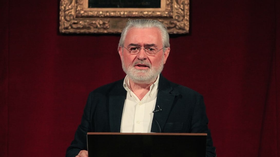 Darío Villanueva durante su intervención. Foto: Marta Jara.