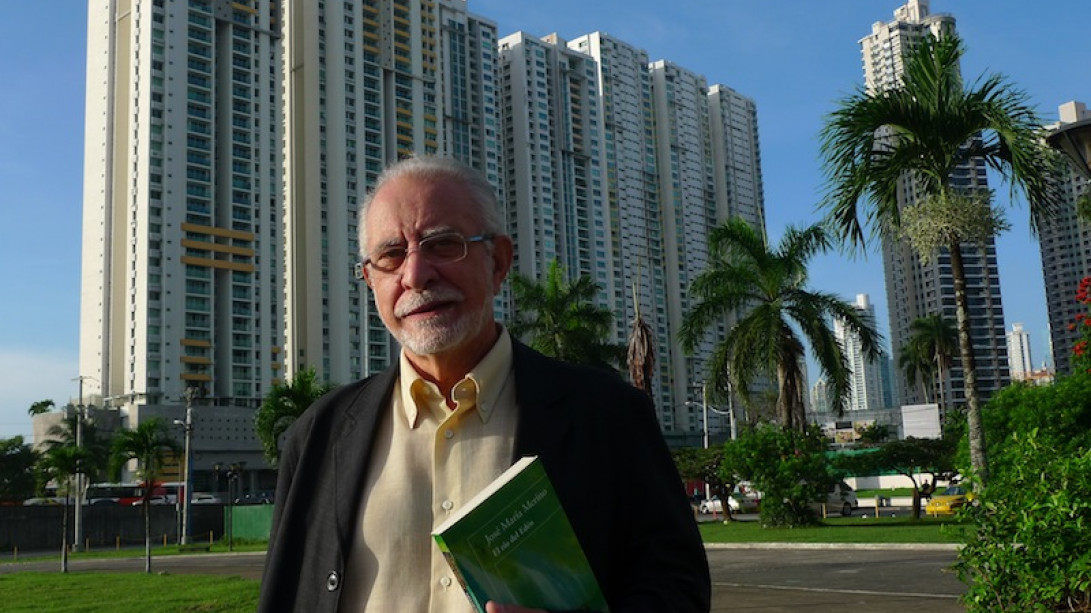 José María Merino en Ciudad de Panamá, donde ha recibido la noticia.