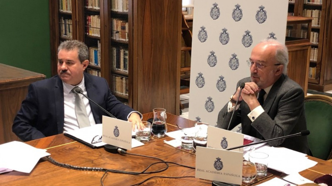 Rueda de prensa del XVI Congreso de la Asociación de Academias de la Lengua Española (foto: RAE).