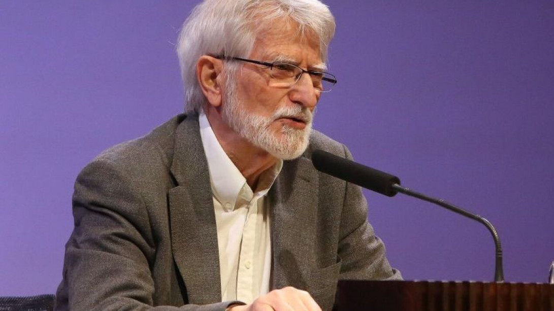 Miguel Sáenz en la Fundación March de Madrid. Foto: © Carmen Botán 