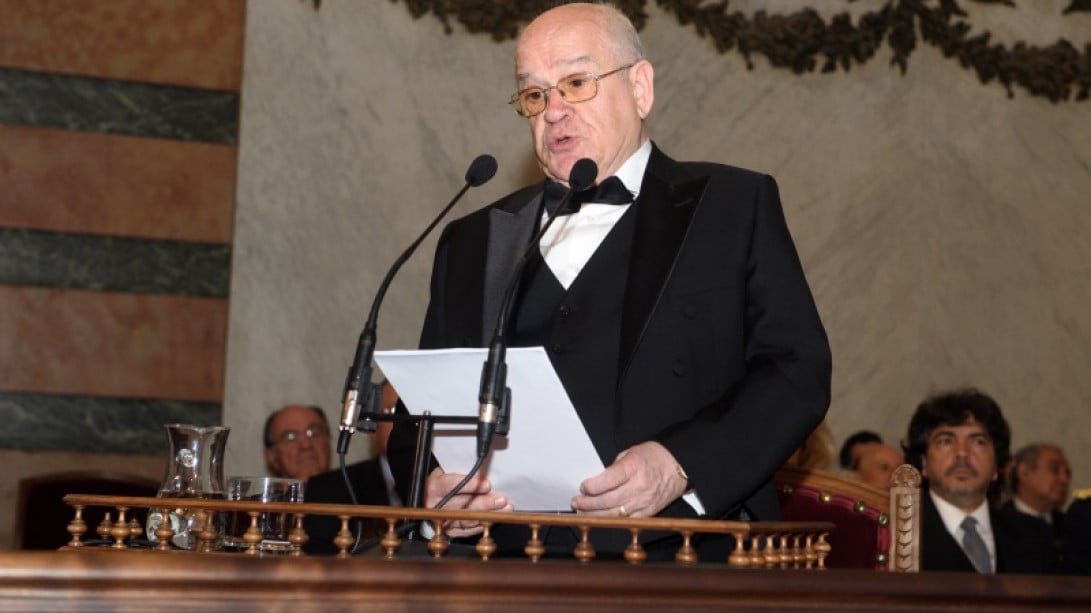 El arabista Federico Corriente ocupaba la silla «K» de la RAE