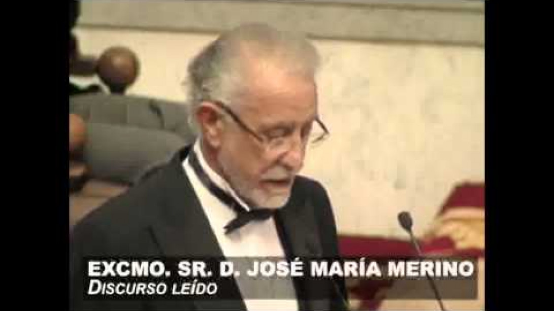 Discurso de ingreso en la RAE de José María Merino