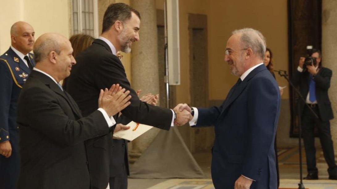 Santiago Muñoz Machado, Premio Nacional de Ensayo. Foto: Casa Real.