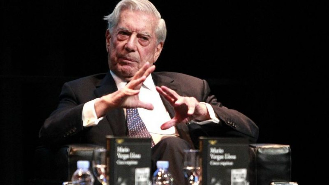 Mario Vargas Llosa, presentación Cinco esquinas