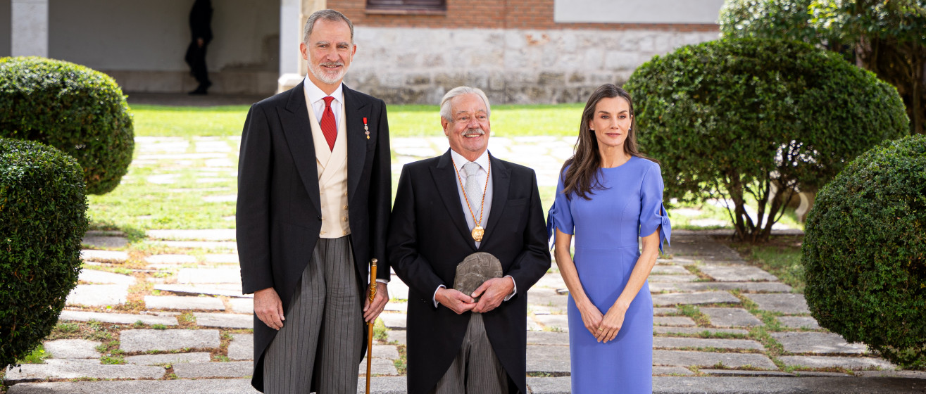 El escritor Gonzalo Celorio recibe el Premio Cervantes