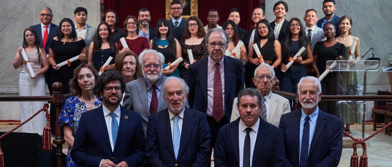 Acto oficial de clausura del periodo presencial en Madrid del XXIV curso de la Escuela de Lexicografía Hispánica