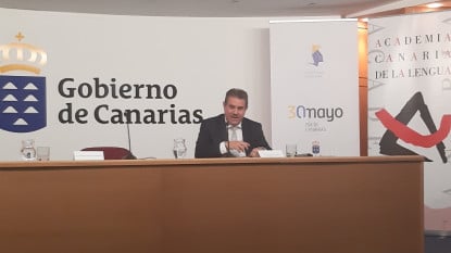 Francisco Javier Pérez durante su intervención.