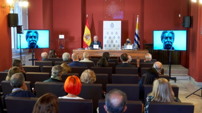 Homenaje a Rodó (foto: RAE)