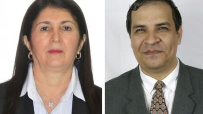 Limpia Concepción Esteche y Javier Viveros Martínez