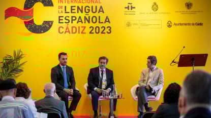 Presentación colección Clásicos ASALE. Fotografía: cortesía de la Fundación José Manuel Lara.