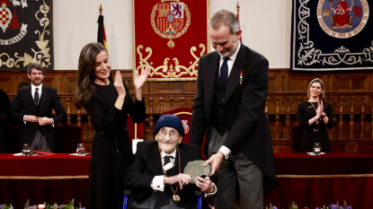 El académico de la RAE y escritor Álvaro Pombo recibe el Premio Cervantes